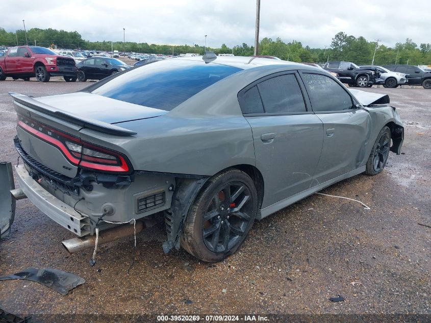 2019 Dodge Charger Gt Rwd VIN: 2C3CDXHG0KH713706 Lot: 39520269