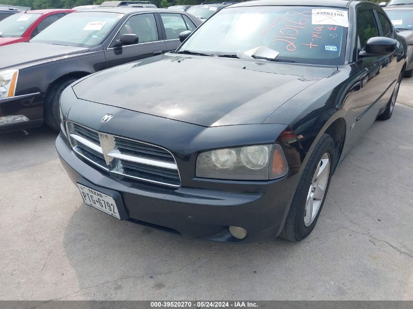 2010 Dodge Charger Sxt VIN: 2B3CA3CVXAH210168 Lot: 39520270