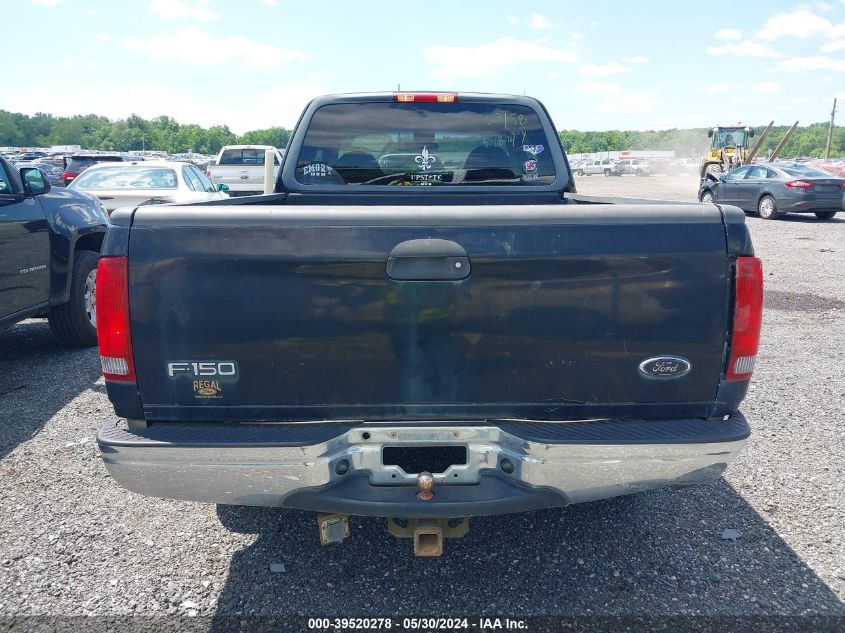 2000 Ford F-150 Lariat/Work Series/Xl/Xlt VIN: 1FTRX17LXYNB73290 Lot: 39520278
