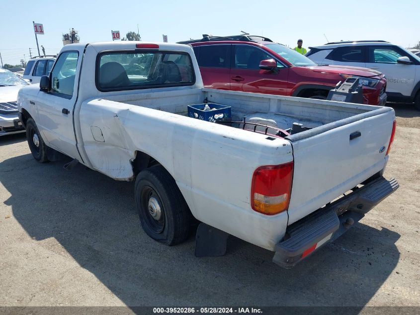 1997 Ford Ranger VIN: 1FTCR10A0VTA61789 Lot: 39520286