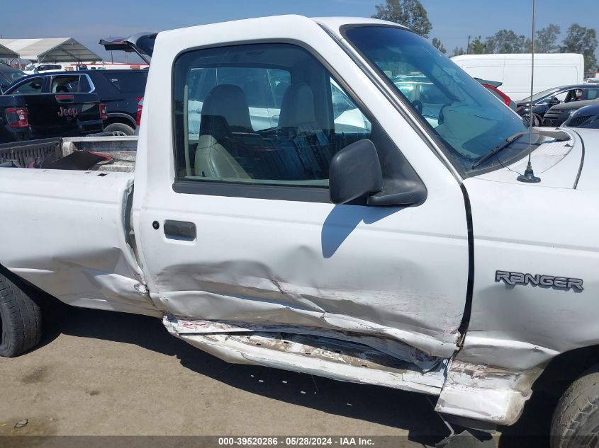 1997 Ford Ranger VIN: 1FTCR10A0VTA61789 Lot: 39520286