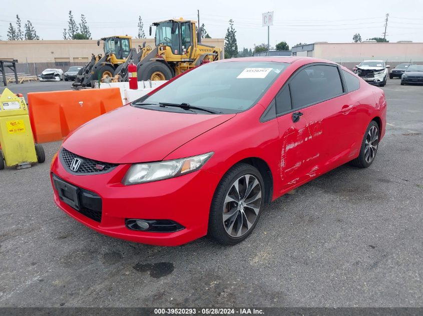 2013 Honda Civic Si VIN: 2HGFG4A57DH706912 Lot: 39520293