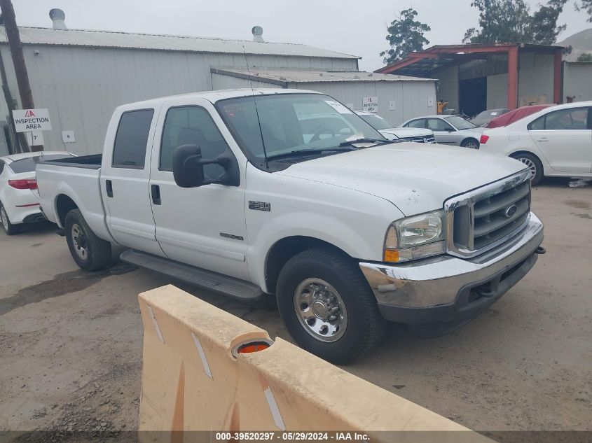 2002 Ford F-350 Lariat/Xl/Xlt VIN: 1FTSW30F92EA21500 Lot: 39520297