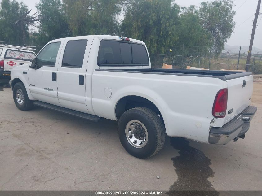 2002 Ford F-350 Lariat/Xl/Xlt VIN: 1FTSW30F92EA21500 Lot: 39520297