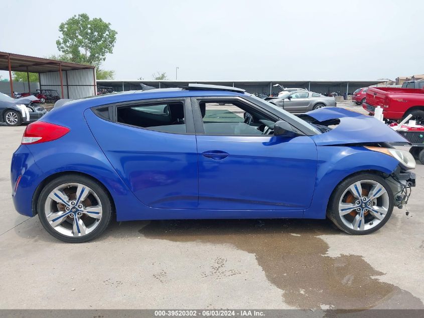 2017 Hyundai Veloster Value Edition VIN: KMHTC6AD1HU314667 Lot: 39520302