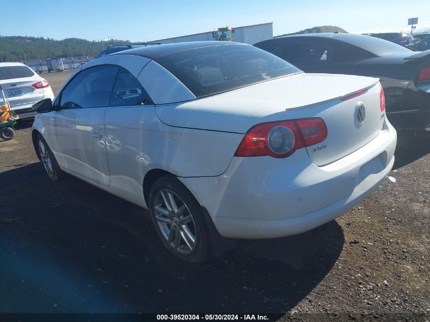 2009 Volkswagen Eos Lux VIN: WVWFA71F19V005534 Lot: 39520304