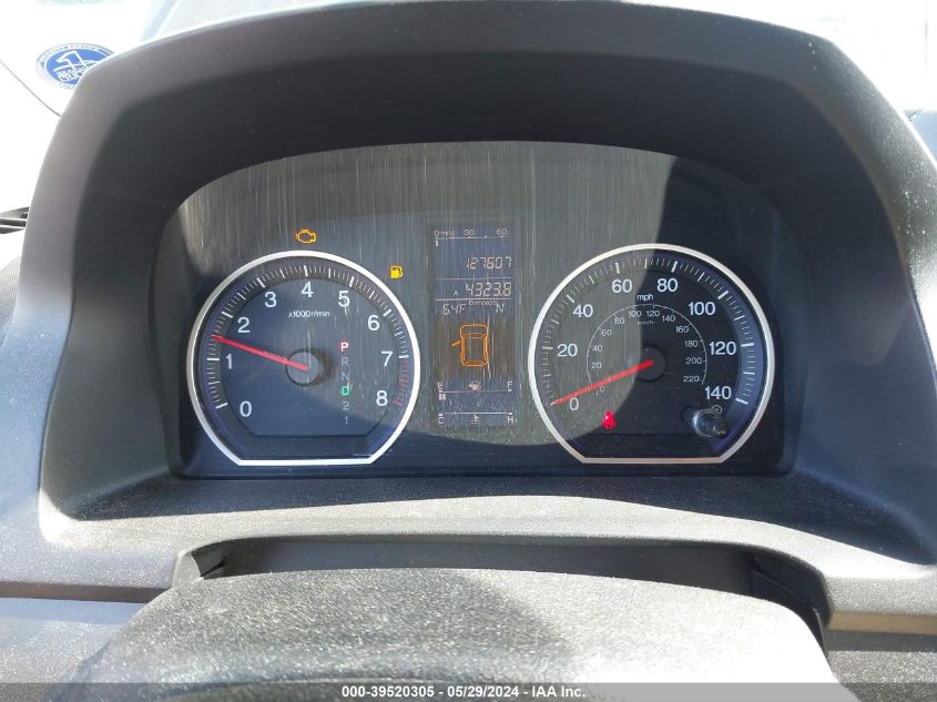 2010 Honda Cr-V Ex-L VIN: 5J6RE4H78AL037891 Lot: 39520305