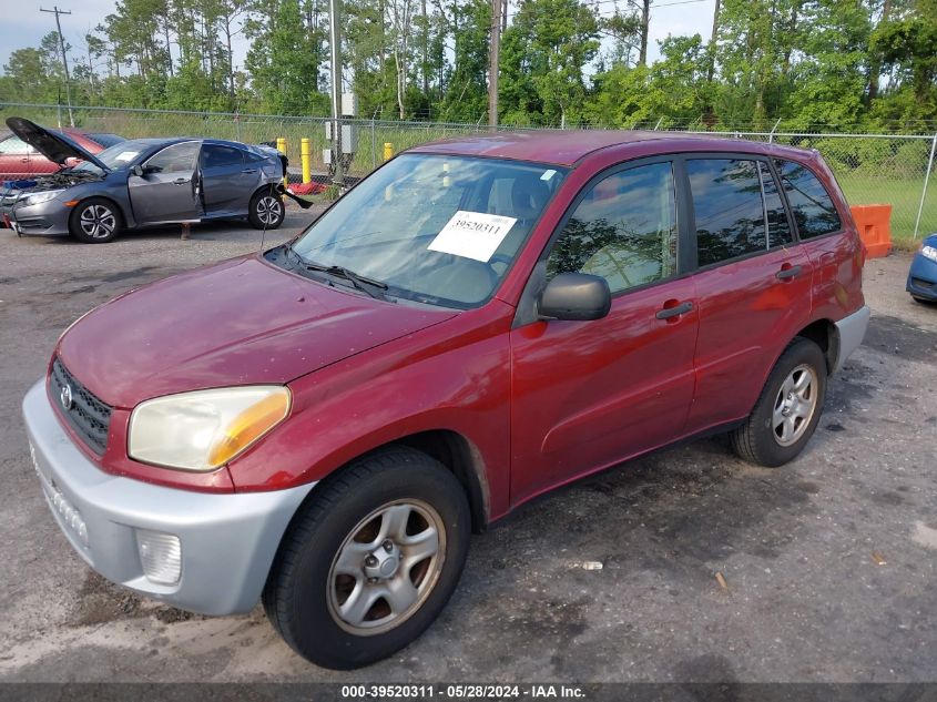 2002 Toyota Rav4 VIN: JTEGH20V026006049 Lot: 39520311