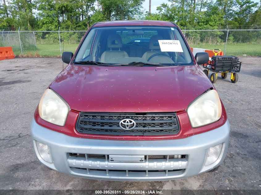 2002 Toyota Rav4 VIN: JTEGH20V026006049 Lot: 39520311