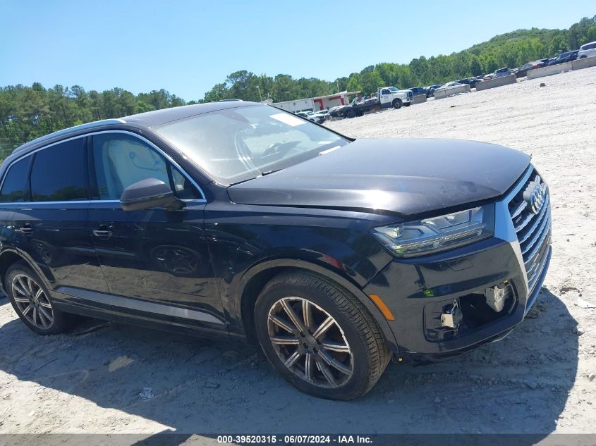 2018 Audi Q7 2.0T Premium VIN: WA1LHAF70JD006739 Lot: 39520315