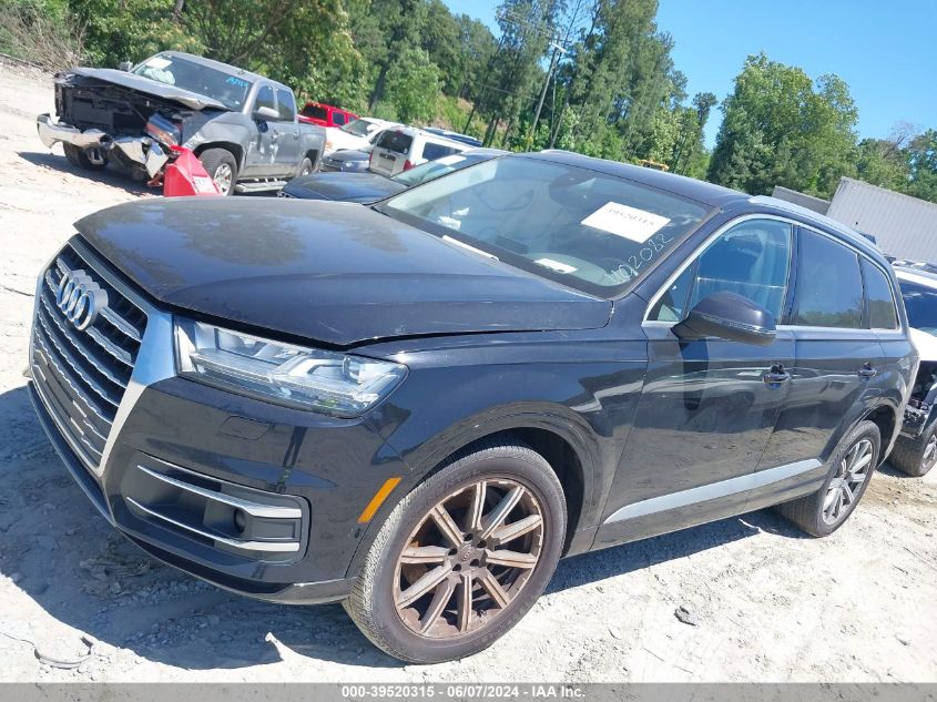 2018 Audi Q7 2.0T Premium VIN: WA1LHAF70JD006739 Lot: 39520315