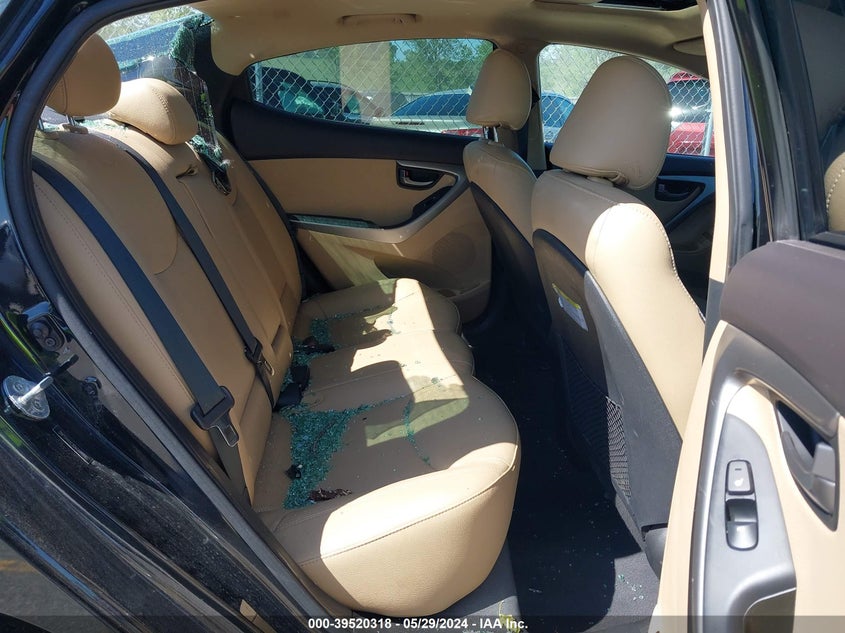 2013 Hyundai Elantra Limited VIN: 5NPDH4AE9DH168854 Lot: 39520318