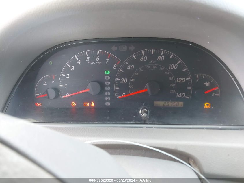 2005 Toyota Camry Le VIN: 4T1BE32K65U552382 Lot: 39520320