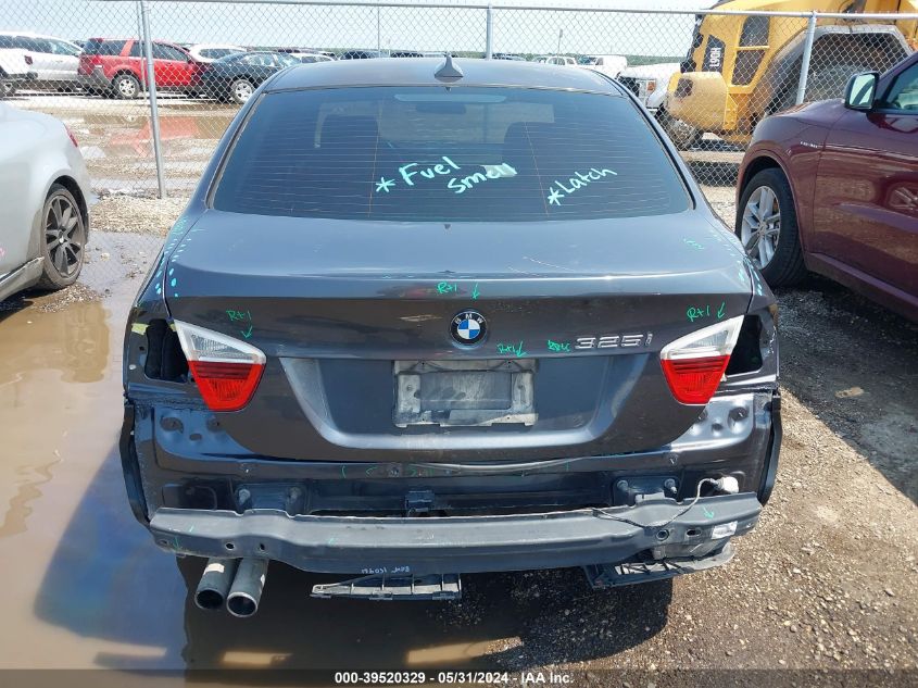 2006 BMW 325I VIN: WBAVB13576PT16652 Lot: 39520329