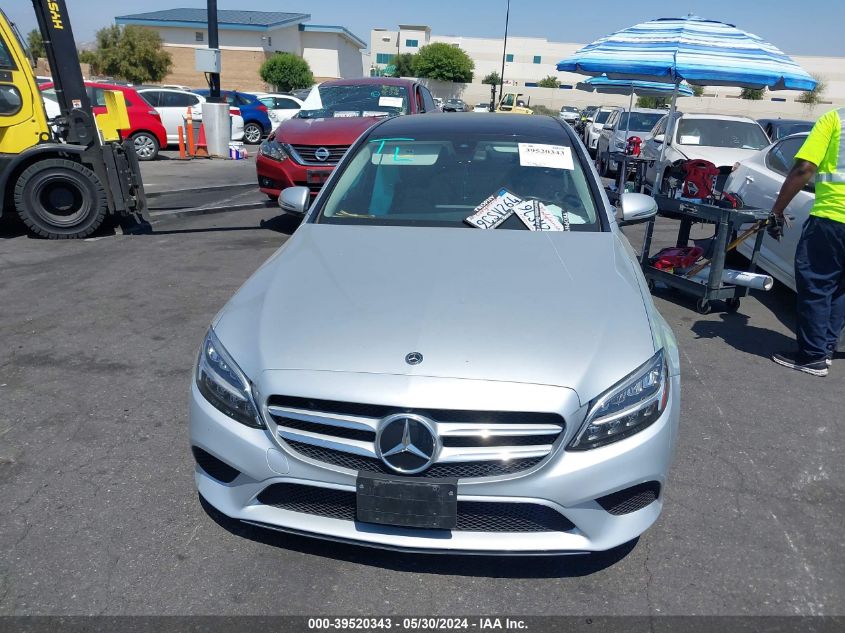 2021 Mercedes-Benz C 300 Sedan VIN: W1KWF8DB0MR639697 Lot: 39520343