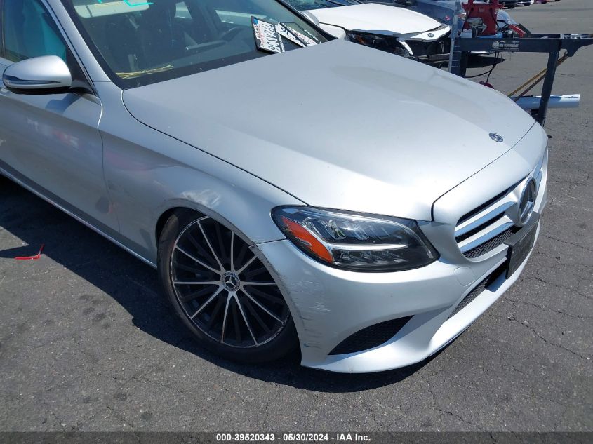 2021 Mercedes-Benz C 300 Sedan VIN: W1KWF8DB0MR639697 Lot: 39520343