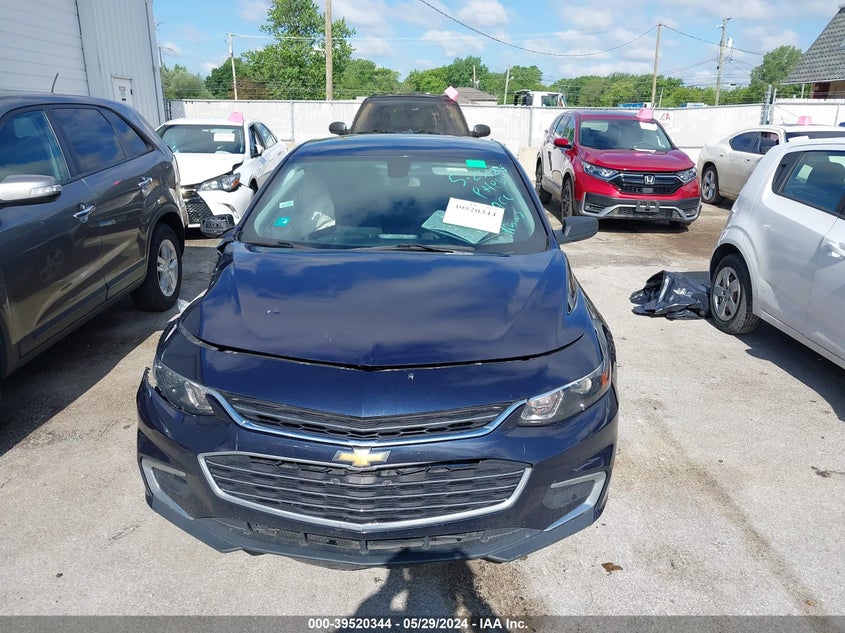 2018 Chevrolet Malibu 1Ls VIN: 1G1ZB5STXJF111488 Lot: 39520344