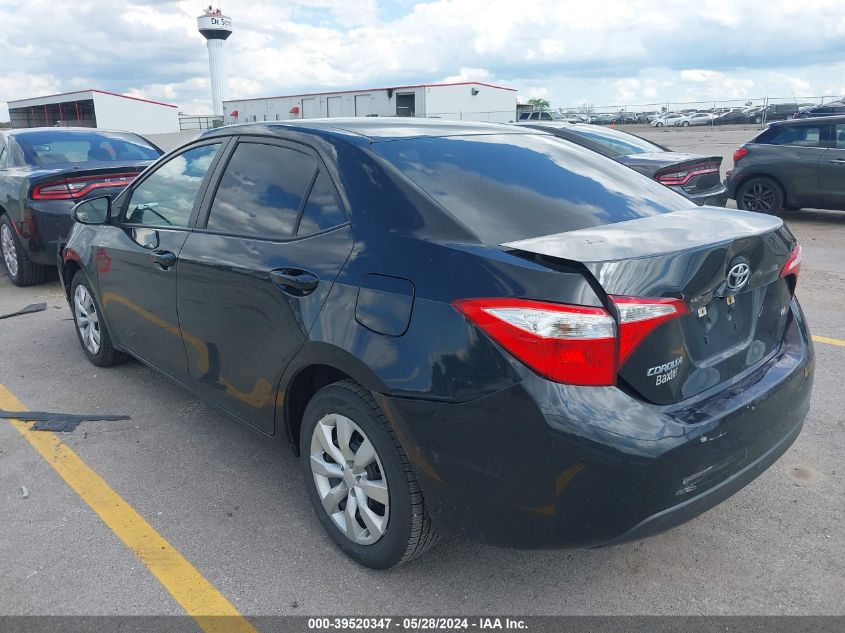 2016 TOYOTA COROLLA LE - 5YFBURHE0GP468537