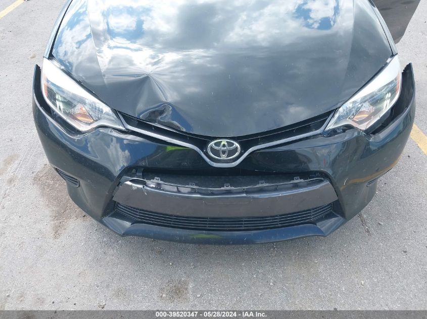 2016 TOYOTA COROLLA LE - 5YFBURHE0GP468537