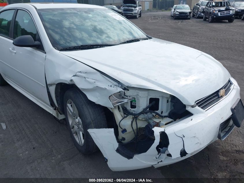 2011 Chevrolet Impala Lt VIN: 2G1WG5EK1B1312115 Lot: 39520362