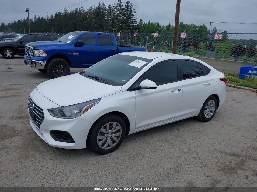 2019 Hyundai Accent Se VIN: 3KPC24A33KE050523 Lot: 39520367