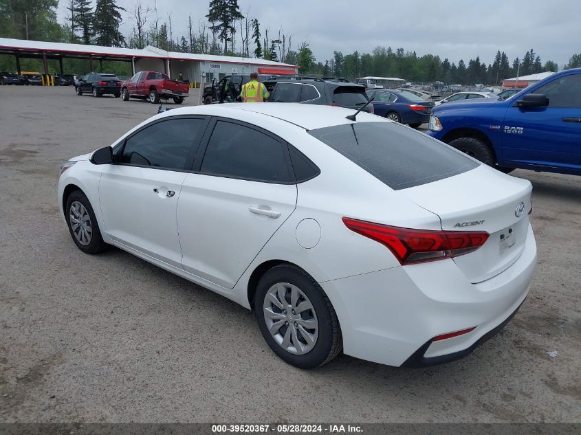 2019 Hyundai Accent Se VIN: 3KPC24A33KE050523 Lot: 39520367