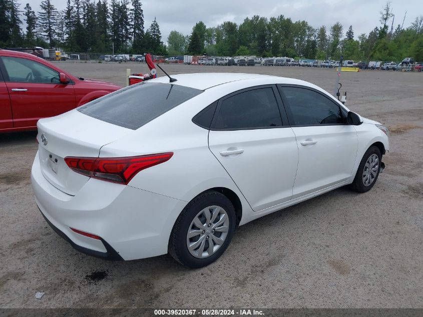 2019 Hyundai Accent Se VIN: 3KPC24A33KE050523 Lot: 39520367