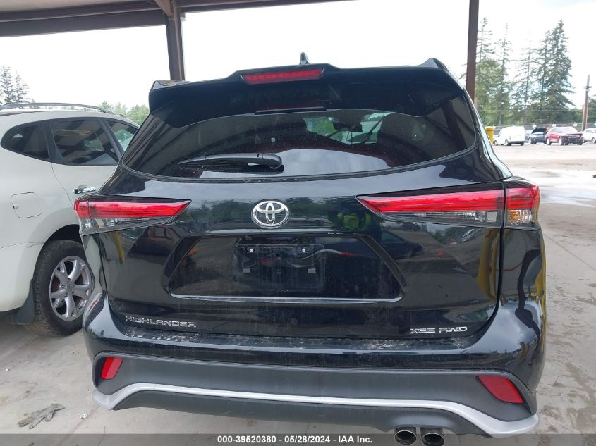 2023 Toyota Highlander Xse VIN: 5TDKDRBHXPS027153 Lot: 39520380