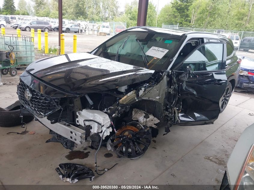2023 TOYOTA HIGHLANDER VIN: 5TDKDRBHXPS027153