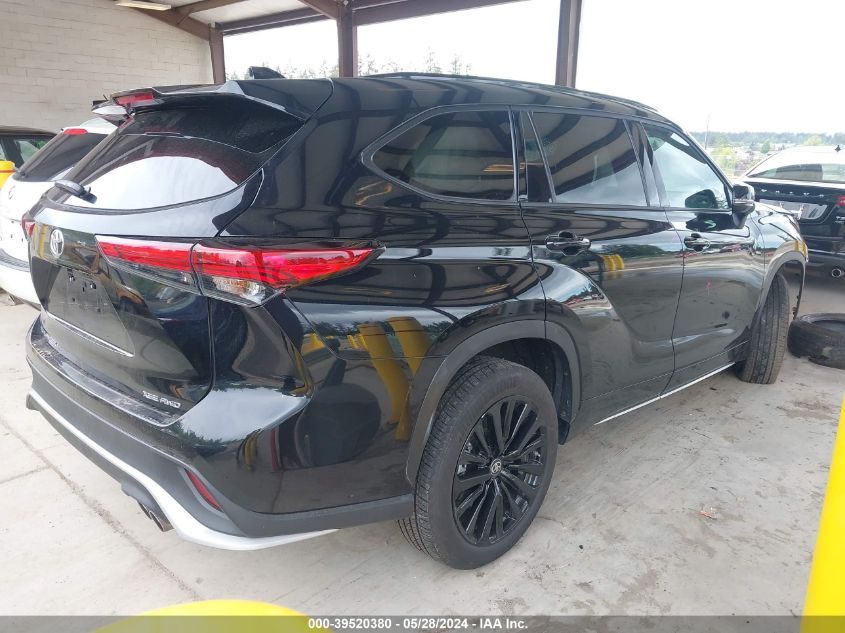 2023 Toyota Highlander Xse VIN: 5TDKDRBHXPS027153 Lot: 39520380