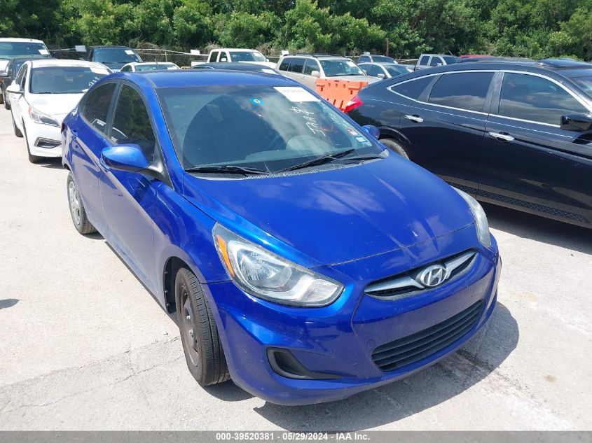 2013 Hyundai Accent Gls VIN: KMHCT4AE6DU362205 Lot: 39520381