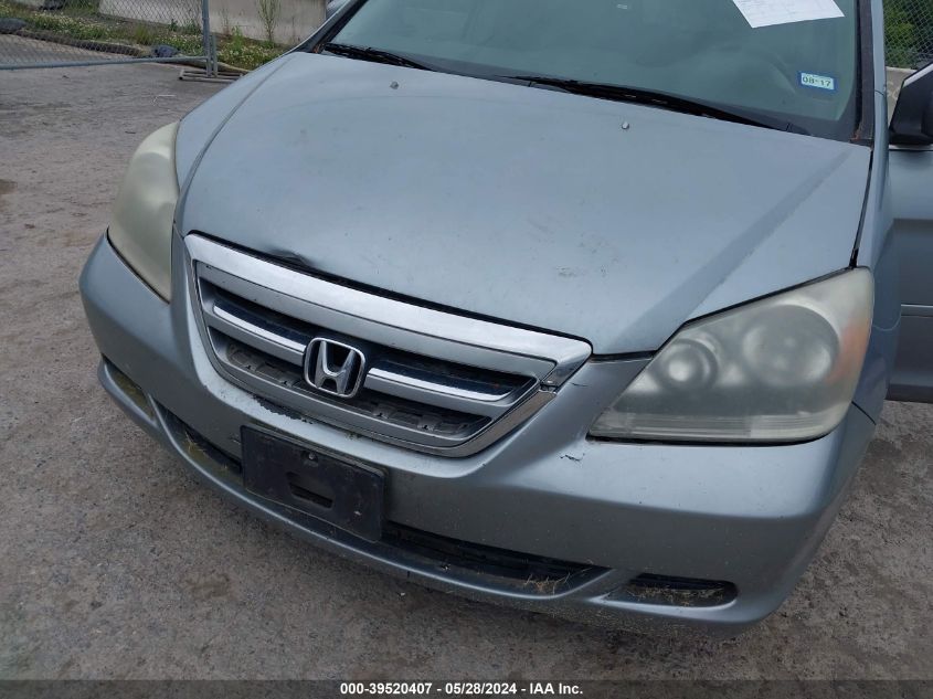 2006 Honda Odyssey Ex VIN: 5FNRL38456B091901 Lot: 39520407