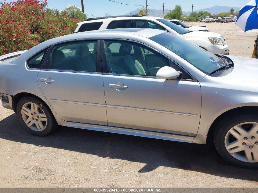 2012 Chevrolet Impala Lt VIN: 2G1WG5E31C1113091 Lot: 39520416