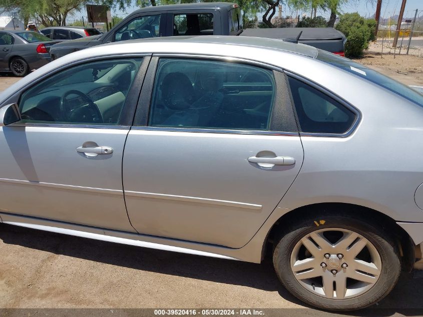 2012 Chevrolet Impala Lt VIN: 2G1WG5E31C1113091 Lot: 39520416
