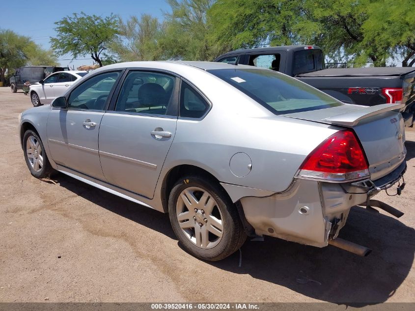 2012 Chevrolet Impala Lt VIN: 2G1WG5E31C1113091 Lot: 39520416