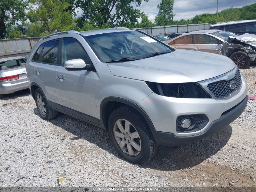 2013 Kia Sorento Lx VIN: 5XYKT3A63DG397952 Lot: 39520429