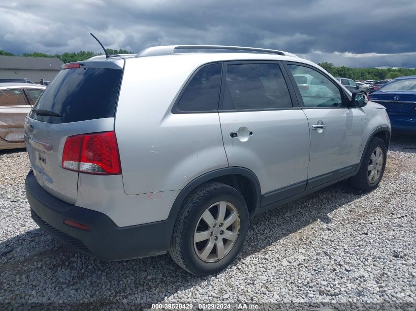 2013 Kia Sorento Lx VIN: 5XYKT3A63DG397952 Lot: 39520429