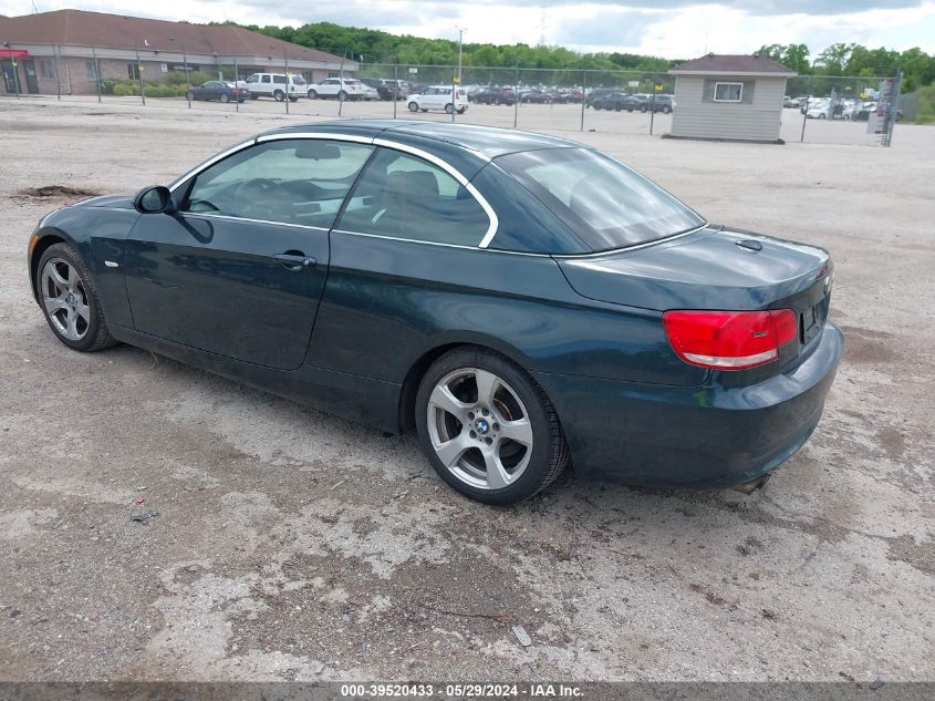 2007 BMW 328I VIN: WBAWL135X7PX13601 Lot: 39520433