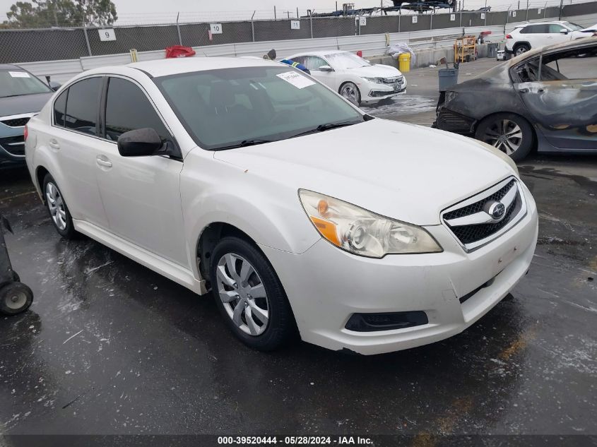 2011 Subaru Legacy 2.5I VIN: 4S3BMCA60B3241821 Lot: 39520444