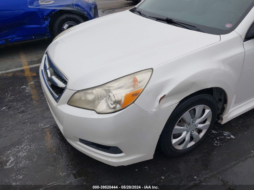 2011 Subaru Legacy 2.5I VIN: 4S3BMCA60B3241821 Lot: 39520444