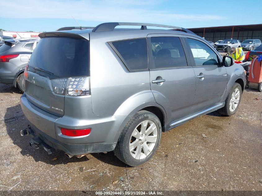 2013 Mitsubishi Outlander Se VIN: JA4AS3AW1DU010757 Lot: 39520446