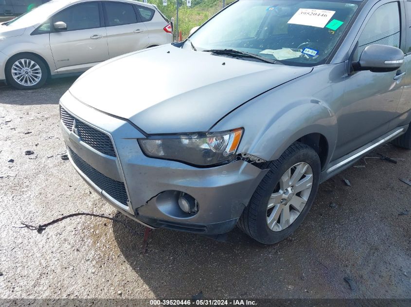 2013 Mitsubishi Outlander Se VIN: JA4AS3AW1DU010757 Lot: 39520446