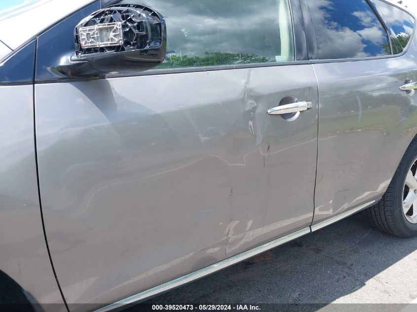 2010 Nissan Murano Sl VIN: JN8AZ1MW1AW112050 Lot: 39520473