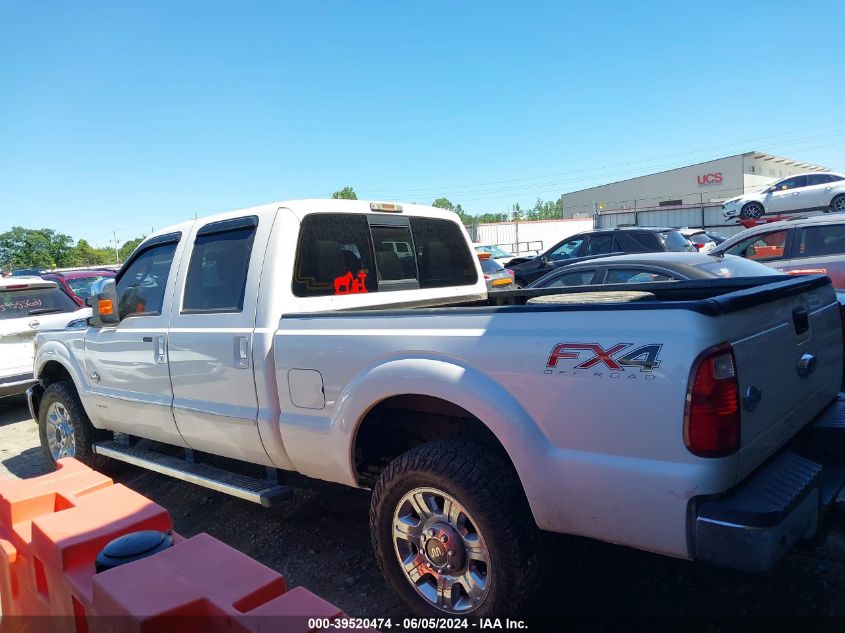 2015 Ford F-250 Lariat VIN: 1FT7W2BT8FEB77634 Lot: 39520474