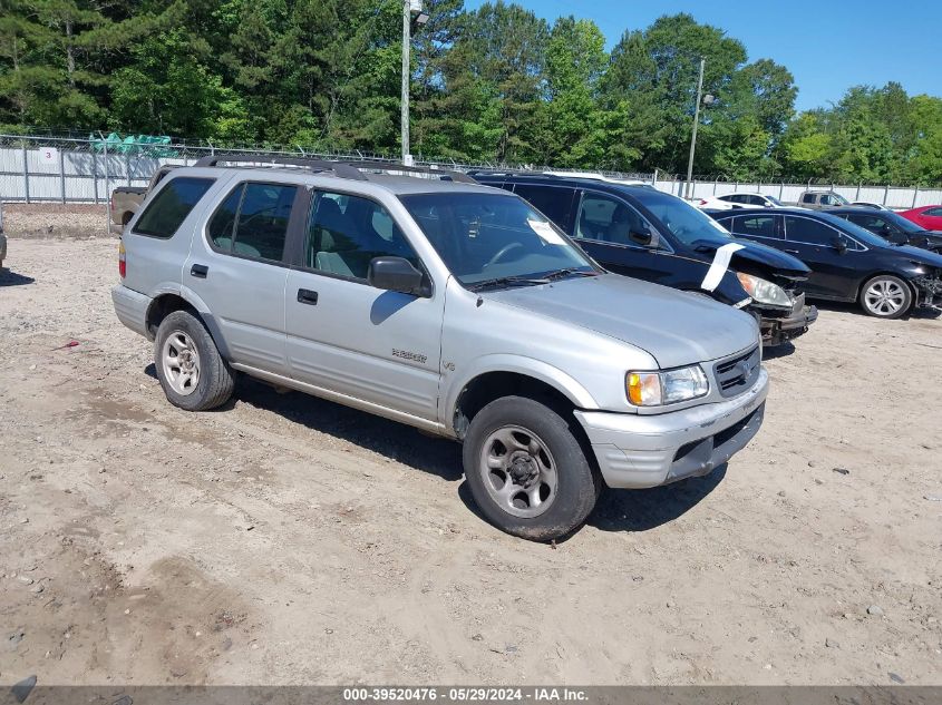 2001 Honda Passport Ex/Lx VIN: 4S6CK58W714412183 Lot: 39520476