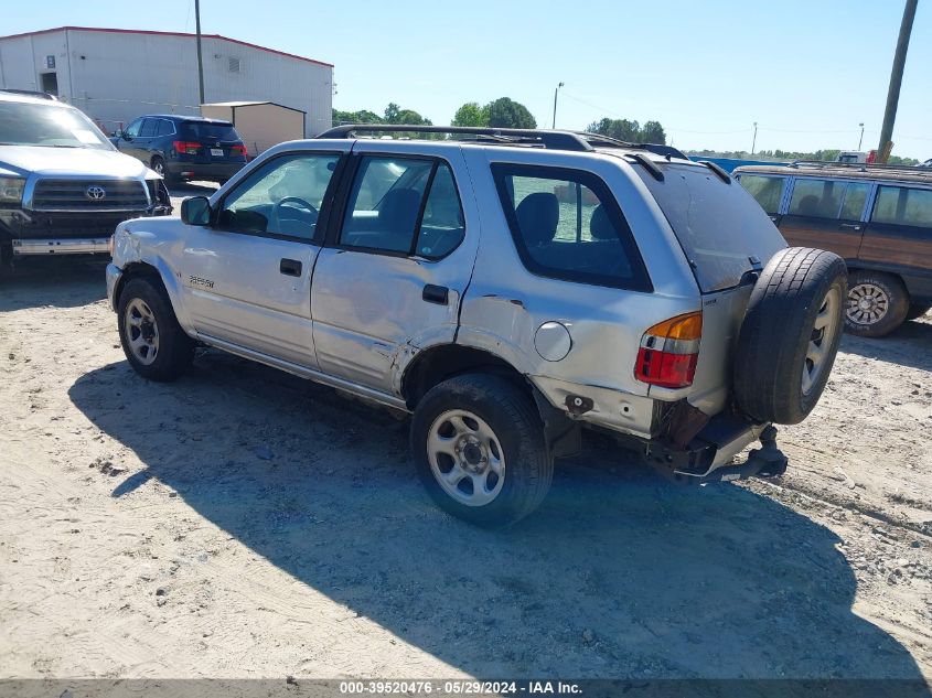 2001 Honda Passport Ex/Lx VIN: 4S6CK58W714412183 Lot: 39520476