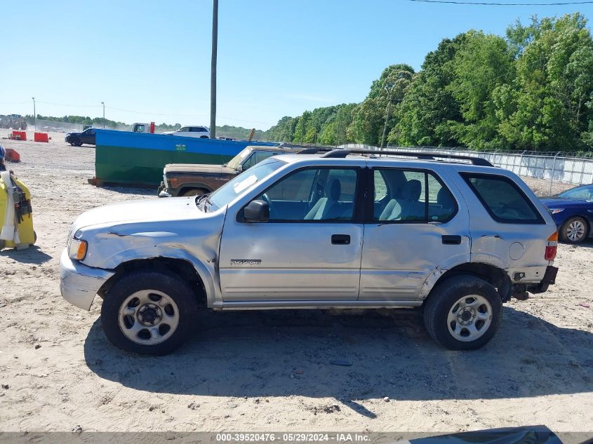 2001 Honda Passport Ex/Lx VIN: 4S6CK58W714412183 Lot: 39520476