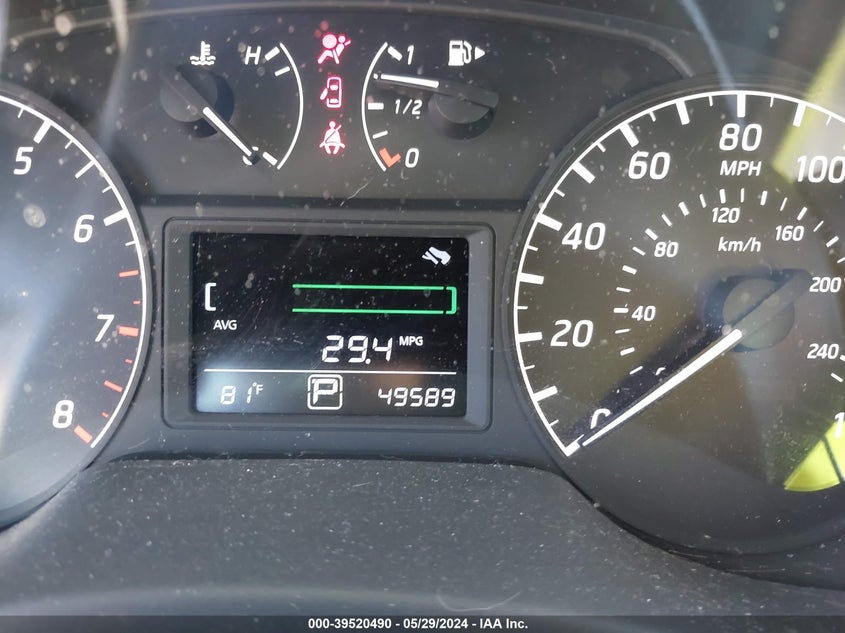 2017 Nissan Sentra S VIN: 3N1AB7AP9HY376557 Lot: 39520490