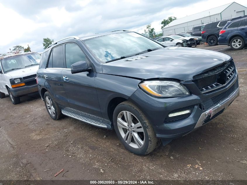 2014 Mercedes-Benz Ml 350 4Matic VIN: 4JGDA5HB0EA348413 Lot: 39520503