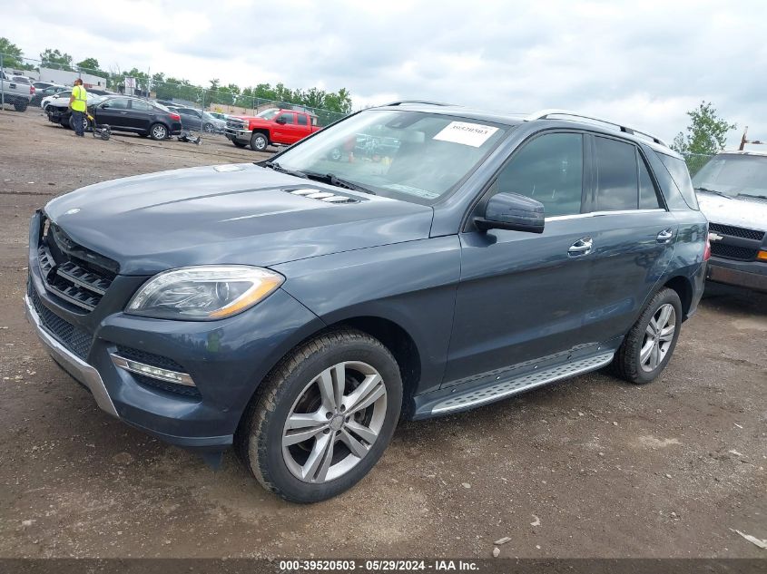 2014 Mercedes-Benz Ml 350 4Matic VIN: 4JGDA5HB0EA348413 Lot: 39520503